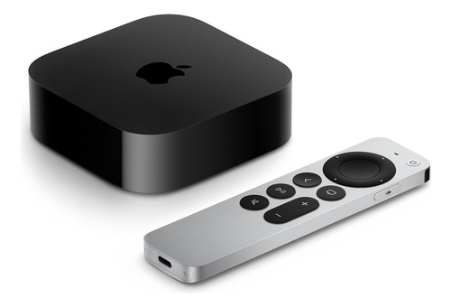 Apple Tv 4k (3rd Gen) Wi-fi+eth Color Negro Tipo De Control Remoto Estándar