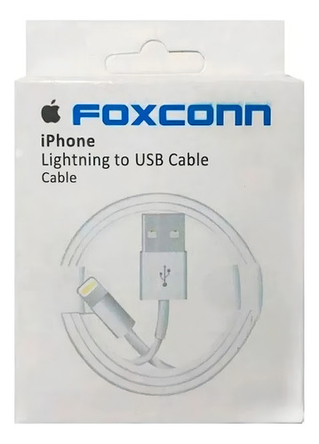 Cabo Carregador Iphone5 6 7 8plus S X Xr Xs Original Foxconn