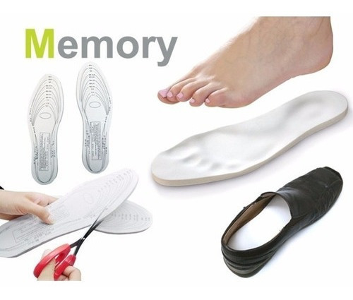 Plantilla Memory Foam Adaptable A Tu Talla.