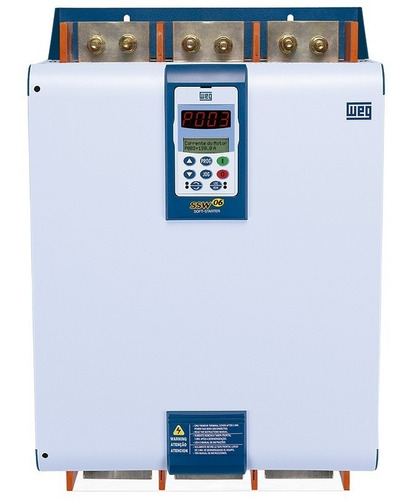 Imagen 1 de 3 de Arranque Suave Soft Starter Ssw06 Weg 200hp 312 Amp.