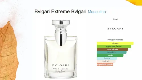 Bvlgari Pour Homme Extreme 50ml Edt Masculino | MercadoLivre