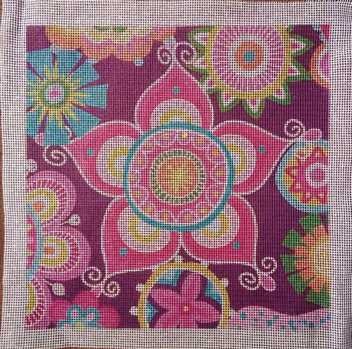 Esterilla Cojin 40x40cm Mándala Flor