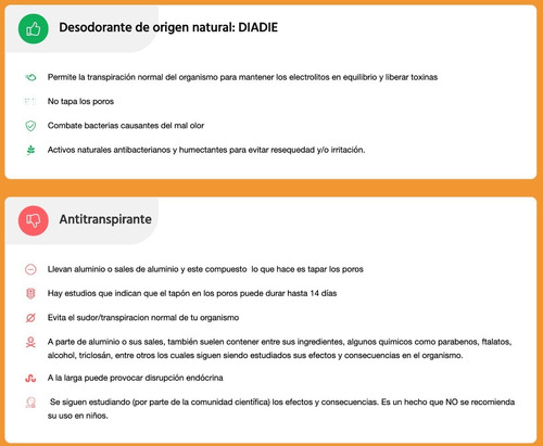 Imagen 6 de 10 de Diadie 3pack Desodorante Natural Kids.para Niños. Unisex
