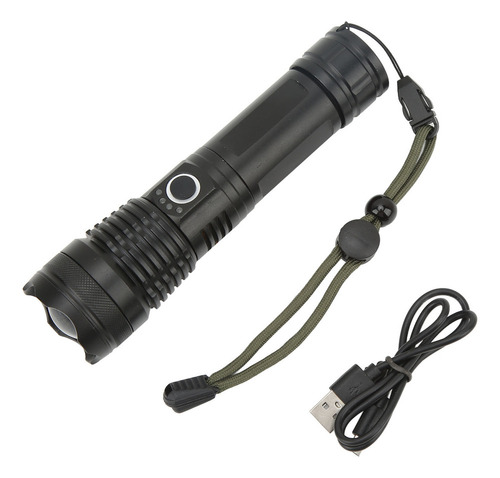Linterna Linterna Led Súper Brillante Recargable Por Usb
