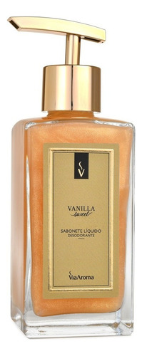 Sabonete Liquido Desodorante Para As Mãos 250ml - Via Aroma Aromas Vanilla Sweet