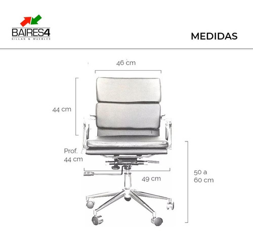 Sillón Gerencial Zaphiro Bajo Homeoffice