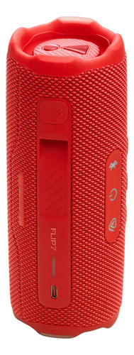 Caixa De Som Bluetooth Jbl Flip 7 Vermelha