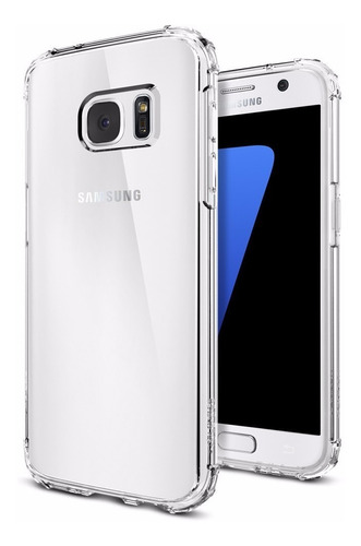 Funda Spigen Crystal Shell Samsung Galaxy S7 - Crystal Clear