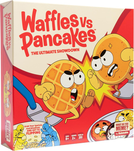 ¿qué Memes? Waffles Vs Pancakes - Juegos Para La Noche De Ju