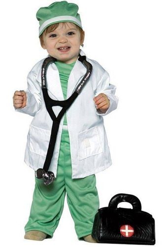 Disfraz Para Niño Futuro Doctor Talla 18-24 Meses Halloween