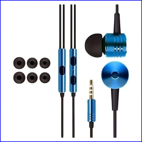 Fone De Ouvido Com Microfone Botão De Volume Atende Chamadas