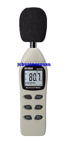 Extech Sonometro Digital De 40 A 130 Decibeles Medidor Stand