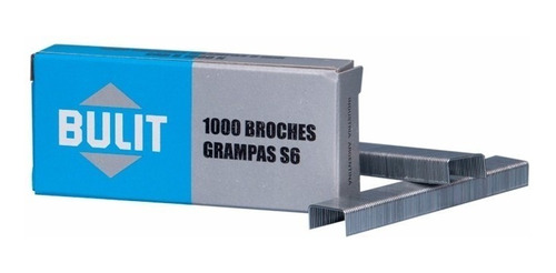 Broches Grampas S6 Bulit De 6 Mm X 1.000 Unidades Oferta!!