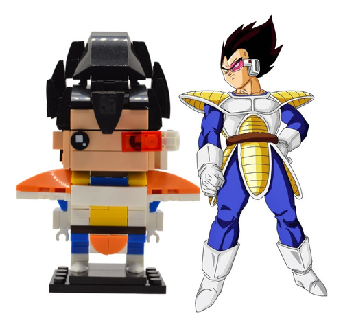 Bloques De Construccion De Vegeta De Dragon Ball Premium