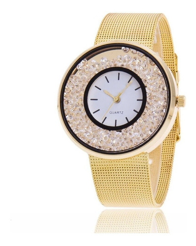 Reloj Para Mujer Con Cristales De Zirconia