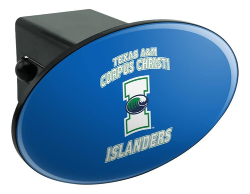 Texas A&m -corpus Christi Islanders Oval Tow Trailer Hitch C