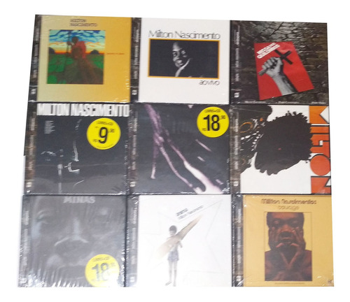 Imagem 4 de 5 de Milton Nascimento Coletânea 15 Volumes Livro Com Cd
