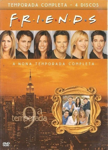 Box Dvd Friends 9ª Nona Temporada Completa 4 Discos Lacrado