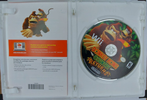 Donkey Kong Country Returns Original, Nintendo Wii (Usado)