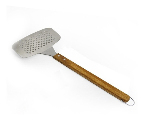 Espatula Para Pescado 41cm Acero Inox Madera