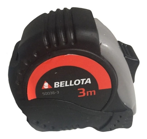 Cinta Metrica 3mts X 12mm Bellota Con Freno Prot Goma 50036