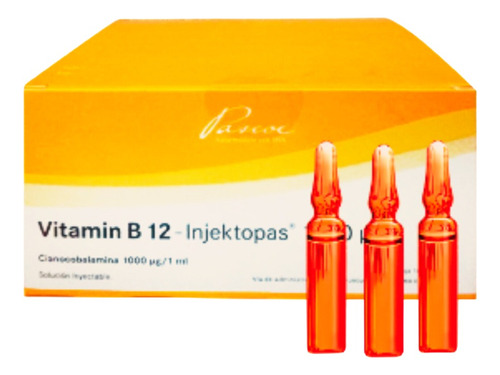 Vitamina B12 Pascoe 1ml Ampolla Venta X Mayor Y Menor