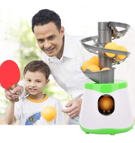 Máquina Automática De Bolas Lanzador De Tenis De Mesa 10 Bol