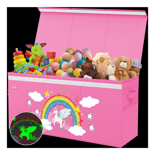 Rutifun Xl Unicorn Box De Unicornio Almacenamiento De Pecho