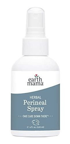 Earth Mama Herbal Perineal Spray Para El Embarazo Y El Pospa