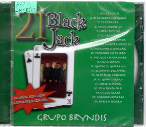 Cd Nuevo Sellado Grupo Bryndis 21 Black Jack