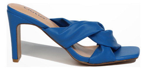 Sandalia Taco Azul 25700