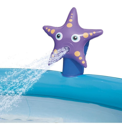 Piscina Bestway My First Fast Set Spray Pool 57326 Color Celeste