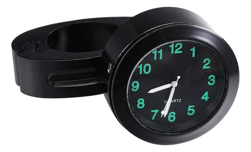 3 Reloj De Manillar De Motocicleta, Mini Reloj Digital A