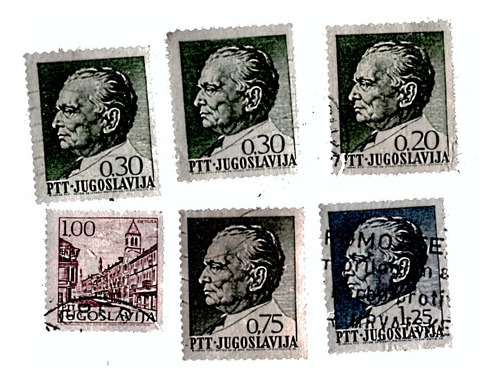 Sellos Postales Estampilla  Juyoslavia  T 83