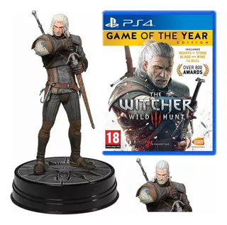 The Witcher 3 Wild Hunt Goty Ps4 Kit + Geralt Ver.1