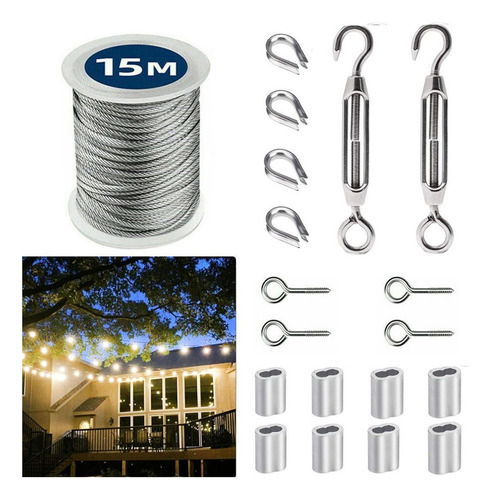 Cable De Alambre De Acero Inoxidable Para Colgar Cables Flex