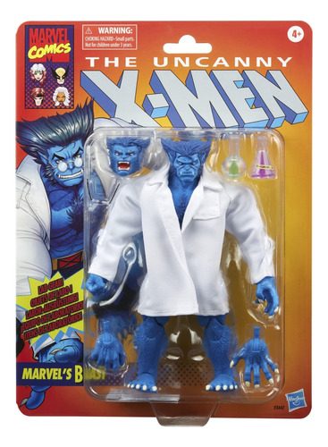 Legends Series X-men Beast - Figura De Acción De 6 Pulgada.