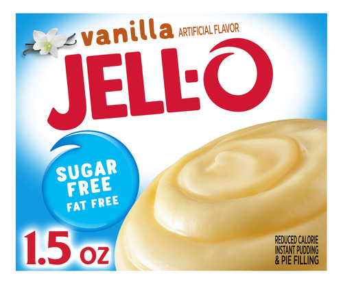 Jell-o Mezcla De Relleno De Pastel Y Pudn Instantneo Sin Azc