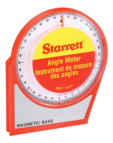 Inclinómetro Base Magnética 0-90º - Starrett - Serie Am-2