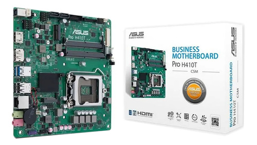 Motherboard Asus Pro H410t-ccm Thin Mini Itx Intel S1200 
