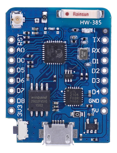 Placa De Desarrollo Wifi D1 Pro Nodemcu Lua De 3,3 V Con Pin