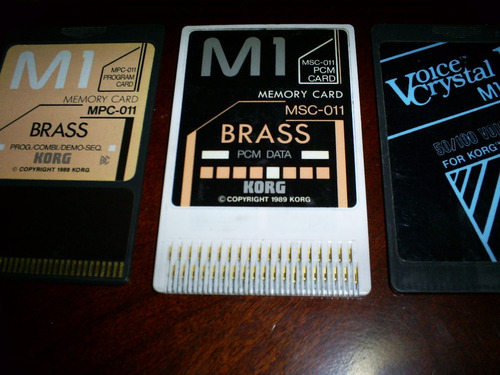 M1 Korg 50 Comb 100 Prog Voice Crystal  Rom Para M1 Y M1r