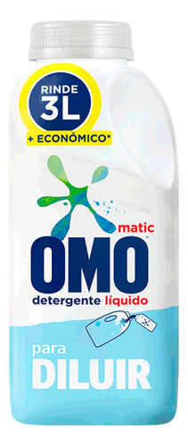  Detergente Liquido Para Diluir Omo 500ml Rinde 3lts 01 Un