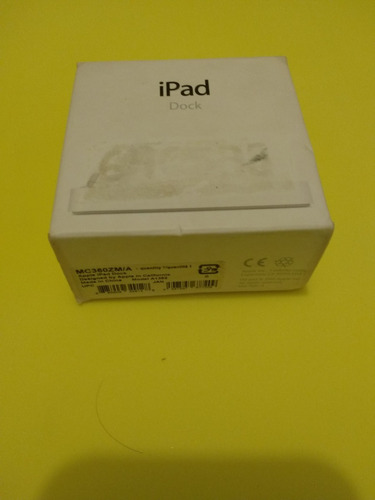 Base Dock Original Apple Para iPad 30 Pines Mod. A1352 Nuevo