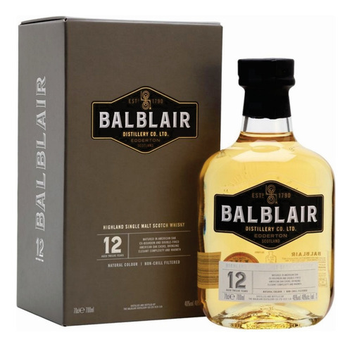 Whisky Balblair 12 Años 