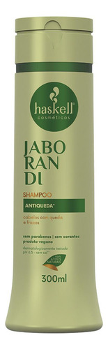 Kit Shampoo Condicionador 300ml Haskell Jaborandi