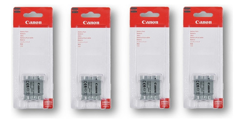 (4) Baterias Mod. 76503 Para Canon Powershot Sx710 Hs 