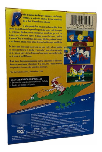 Ahí Viene Cascarrabias. Dvd. Serie Animada. Depatie Freleng. (Usado)