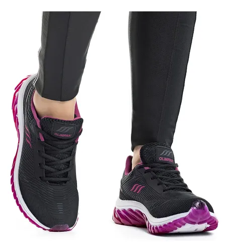 Tênis Feminino Esportivo Olimp para Academia Caminhada — R$ 104,90 em Mercado Livre, 43% OFF