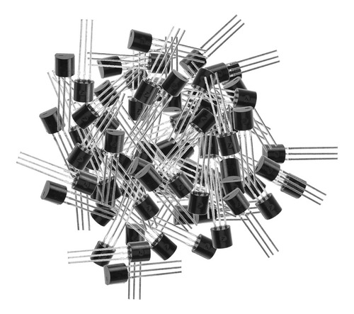 100 Piezas Bc558b Transistor Pnp Bjt Uso General 30v 100ma
